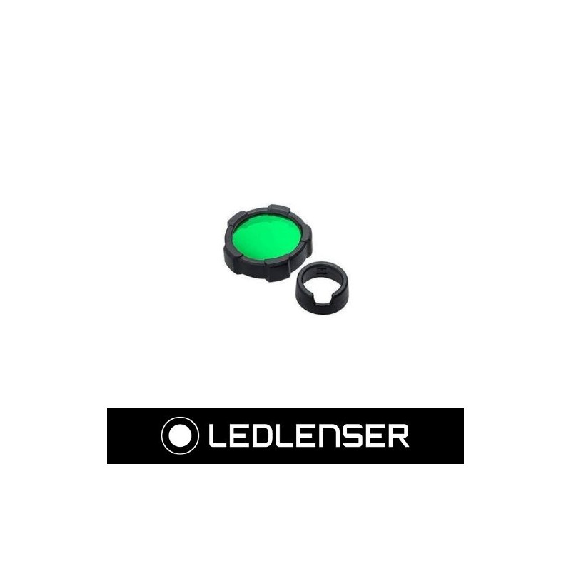 Filtro de color Verde + protector LEDLENSER