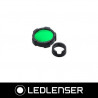 Filtro de color Verde + protector LEDLENSER