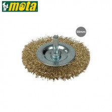 Cepillo de alambre circular con espiga 50mm MOTA GSC C1/10