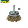 Cepillo copa de alambre con espiga 50mm MOTA GSC C10/1
