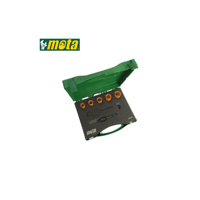 Sierras de corona 19, 22, 25, 29 y 32mm Pack 5 uds MOTA GSC C1/10