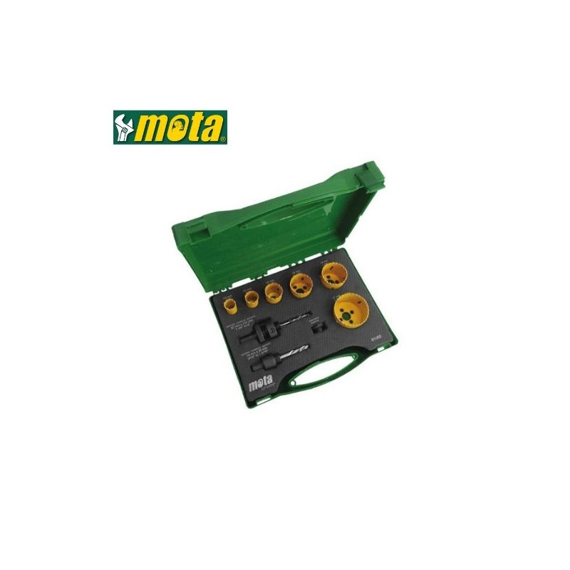 Sierras de corona 19, 22, 32, 38, 44 y 57mm Pack 6 uds MOTA GSC C1/10