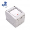 Mecanismo superficie estanco Serie GSC Pulsadores LED luminoso 10A IP55 C10/100