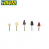 Muelas para taladro 1/4 Set 5 unidades MOTA GSC C10/40
