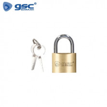 Candado arco corto de acero 20mm GSC C12/288