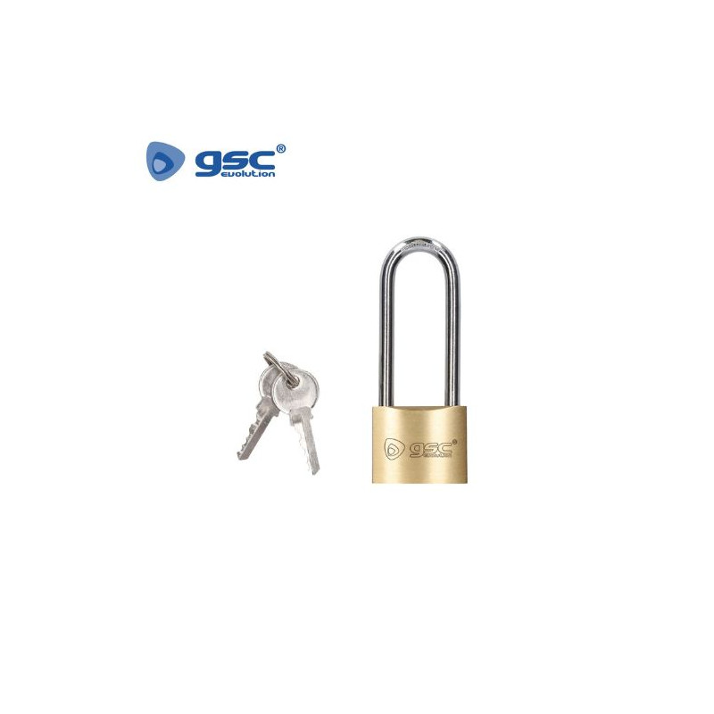 Candado arco largo de acero 40mm GSC C12/144