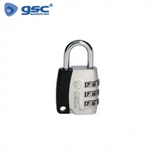 Candado de combinación de 3 números 30mm GSC C10/200