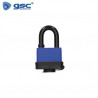 Candado de exterior arco corto de acero 50mm GSC C6/48