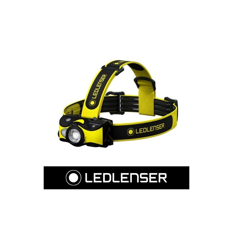 Linterna LEDLENSER Frontal iH9R 600Lm Recargable Serie Industrial