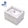 Mecanismo superficie estanco Serie GSC Conmutador + Base 16A 220V IP55 GSC C10/100