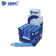 Cúter de seguridad (Expositor de 24 unidades) Precio unitario GSC C24/144