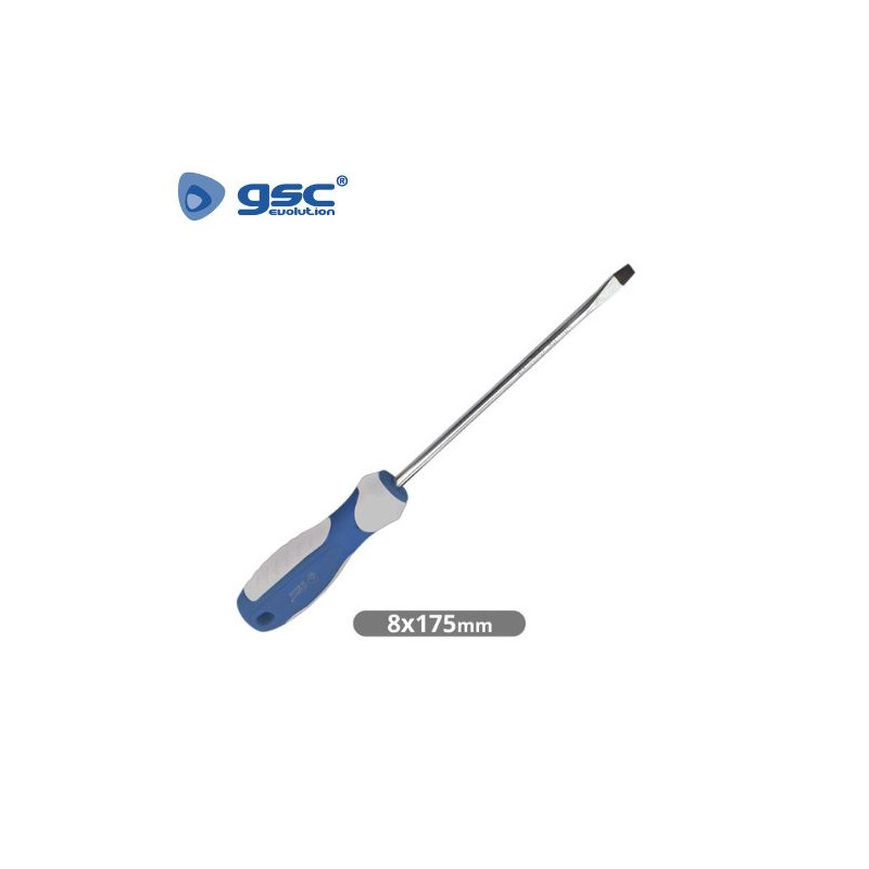 Destornillador plano 8x175mm GSC C12/120