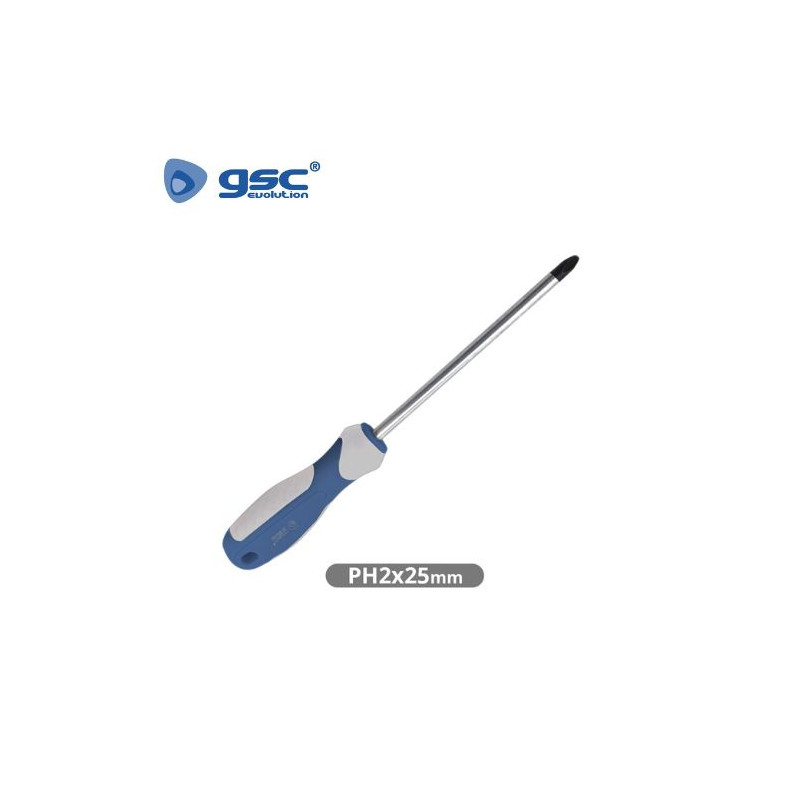 Destornillador Philips corto PH2x25mm GSC C12/240