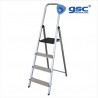 Escalera aluminio 4 peldaños Máx. 150kg GSC C1/3