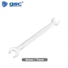 Llave inglesa fija 6 y 7mm GSC C10/400