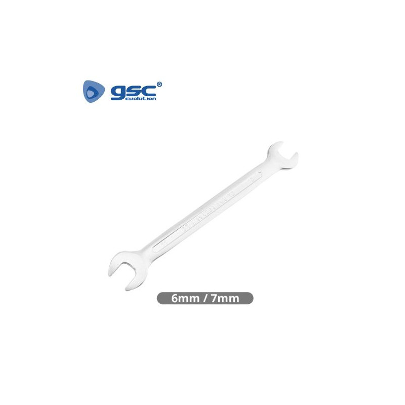 Llave inglesa fija 6 y 7mm GSC C10/400