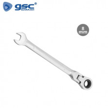 Llave combinada con crique articulado CR-V 8mm GSC C10/100