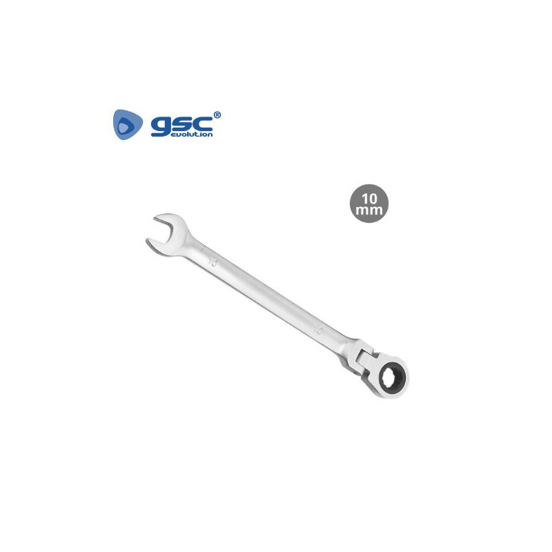 Llave combinada con crique articulado CR-V 10mm GSC C10/100