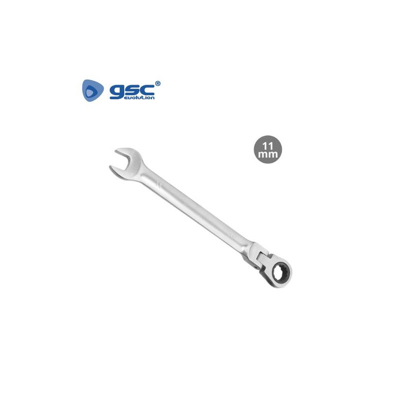 Llave combinada con crique articulado CR-V 11mm GSC C10/100