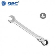 Llave combinada con crique articulado CR-V 14mm GSC C10/100