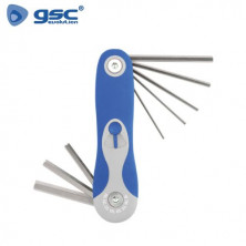 Llaves allen de 1,5 a 8mm Pack 8 uds GSC C10/40