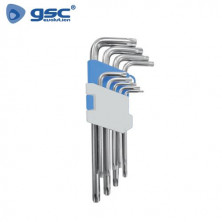Llaves torx de T10 a T50 Pack 9 uds GSC C10/40