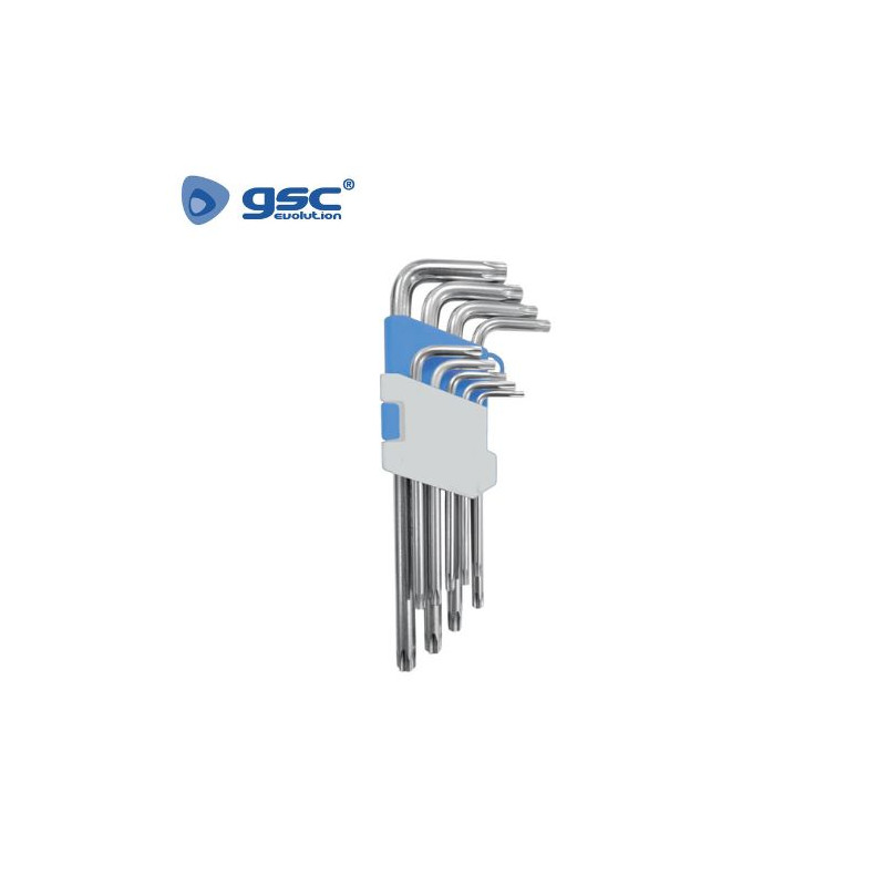 Llaves torx de T10 a T50 Pack 9 uds GSC C10/40