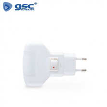 Luz de noche con Interruptor 1w 220V GSC C10/100