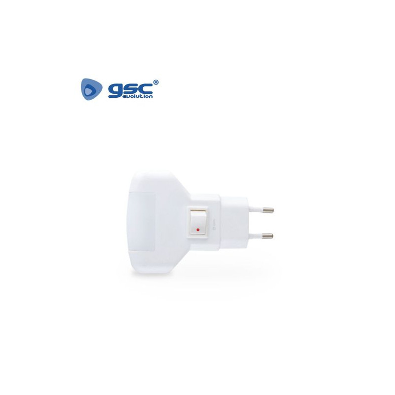 Luz de noche con Interruptor 1w 220V GSC C10/100