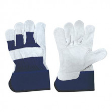 Guantes PIEL de serraje Talla 10 HANTUMS C12/120