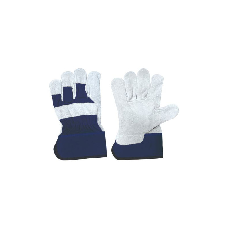 Guantes PIEL de serraje Talla 10 HANTUMS C12/120