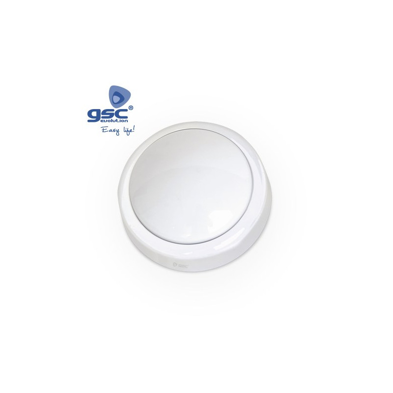 Push-Light 142x50mm Blanco. 4 pilas R6 AA - Blister GSC C36/72