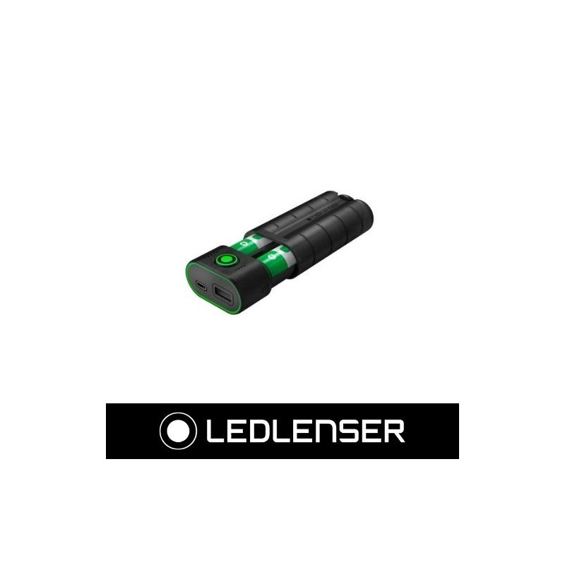 Power bank FLEX7 con batería 2x18650 6800mAh RECARGABLE LEDLENSER