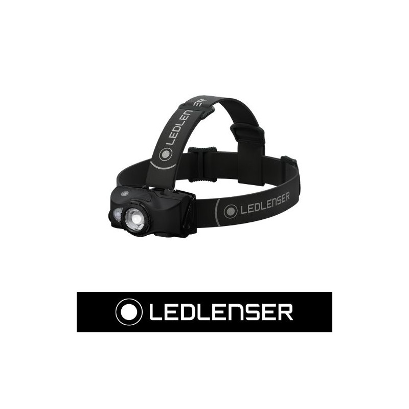 Linterna Frontal MH8 Negro 600Lm RECARGABLE LEDLENSER