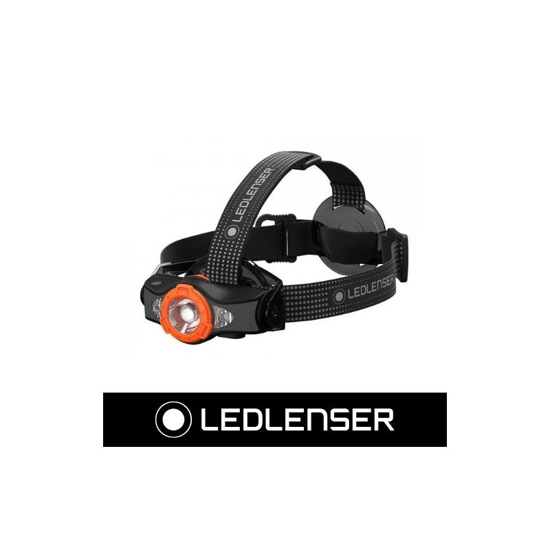 Linterna Frontal MH11 Negro y Naranja 1000Lm RECARGABLE LEDLENSER