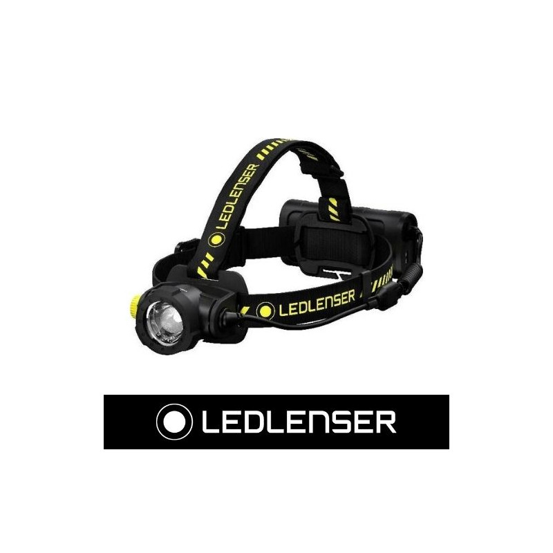 Linterna Frontal H15R WORK RECARGABLE 1x Li-ion 11,1V 2500Lm + Accesorio LEDLENSER