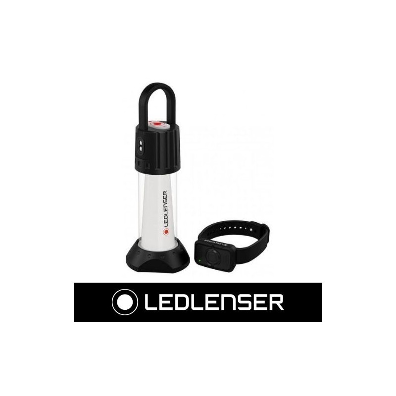 Linterna Camping ML6 RECARBABLE Luz fría con Bluetooth y pulsera control Remoto 750Lm LEDLENSER
