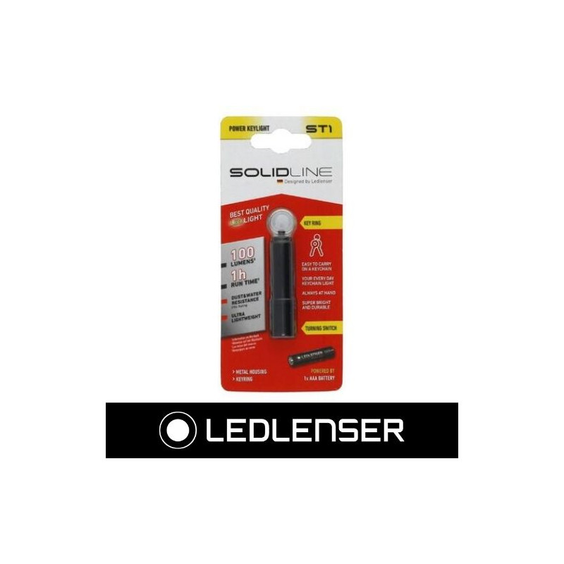 Linterna ST1 100Lm Llavero SolidLine LEDLENSER