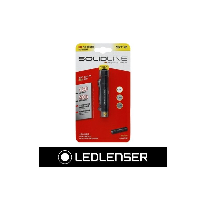 Linterna ST2 120Lm SolidLine LEDLENSER