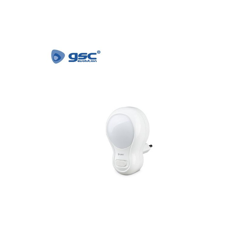 Luz noche con interrutor 1w IP20 220V GSC C10/100