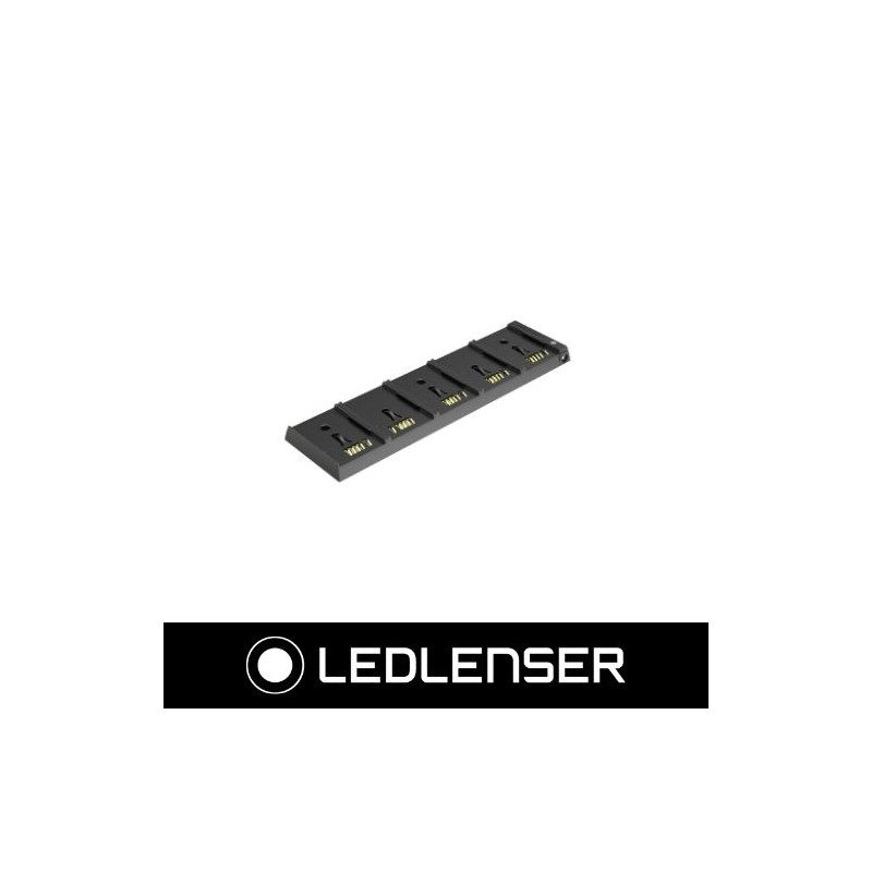 Estación de carga para 5 linternas P5R, P6R,P7R CORE P6R,P7R SIGNATURE LEDLENSER