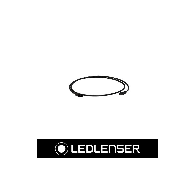 Cable prolongador 1,20m para conectar bateria a H7R, H15R, H19R LEDLENSER