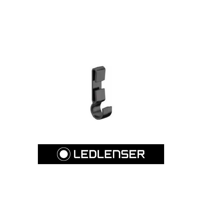 Clip de fijacion de la cinta al casco para todos los Frontales LEDLENSER