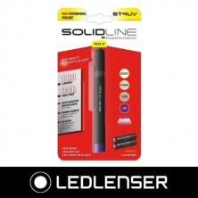 Linterna ST4UV 180Lm ULTRAVIOLETA + luz estándar SolidLine LEDLENSER