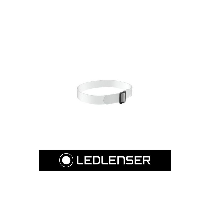 Cinta de silicona transparente Todos los Linterna Frontales LEDLENSER