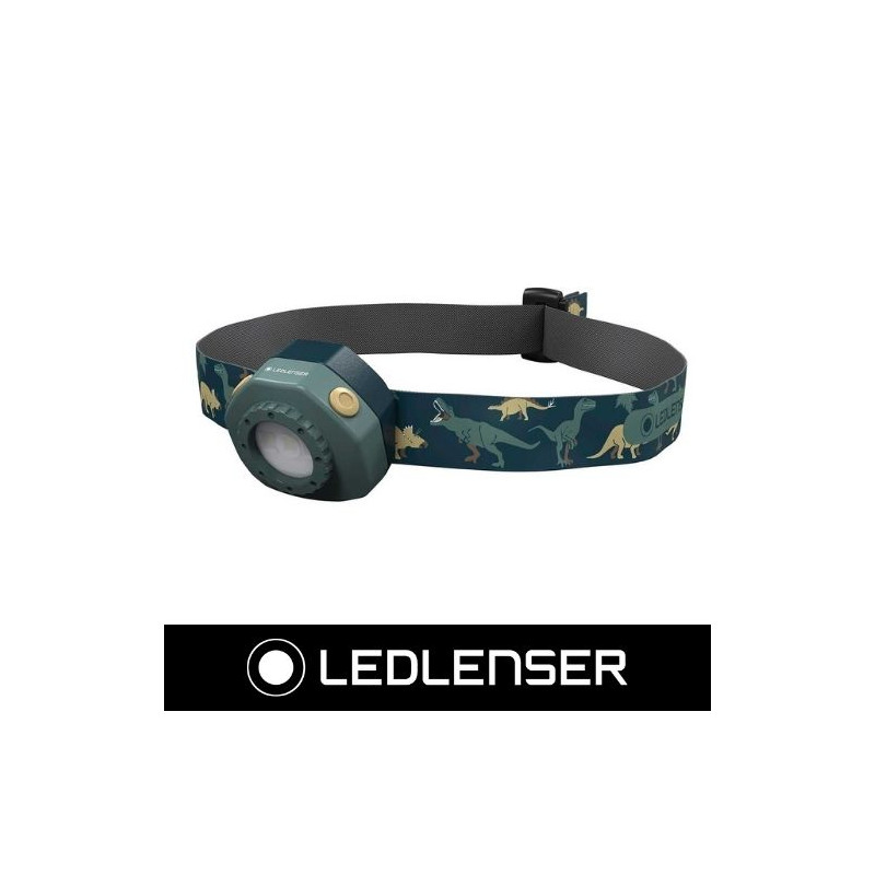 Linterna Frontal KIDLED 4 Verde 40Lm RECARGABLE 350/200/15 LEDLENSER