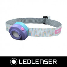 Linterna Frontal KIDLED 4 Azul 40Lm RECARGABLE 500/300/15 LEDLENSER