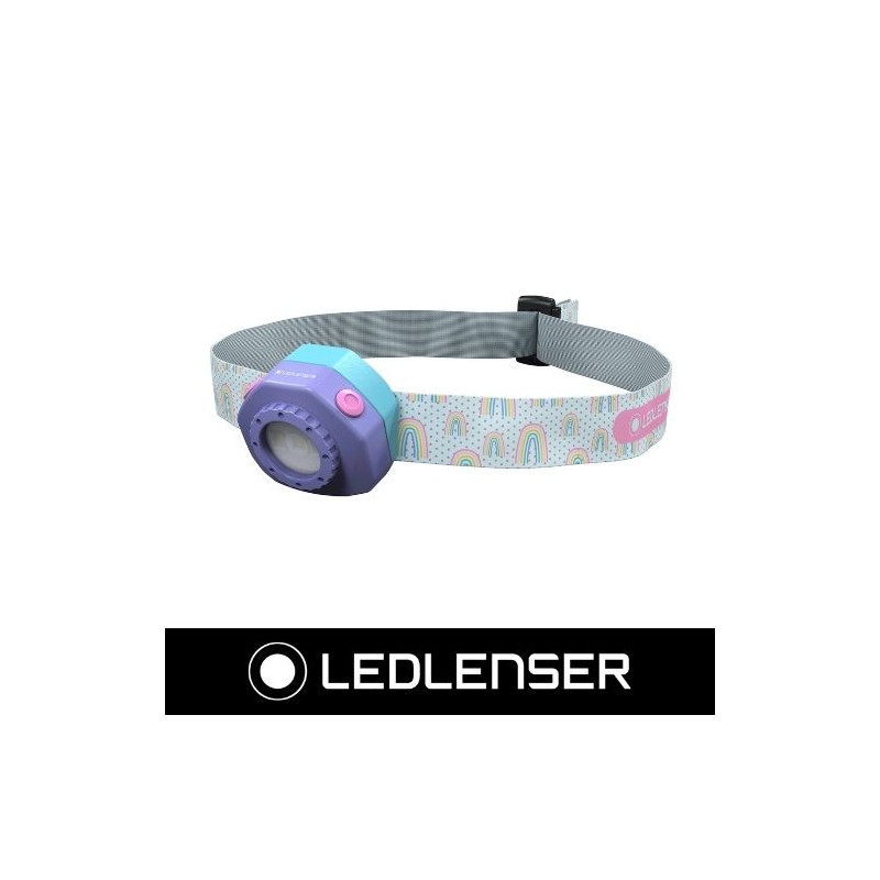 Linterna Frontal KIDLED 4 Azul 40Lm RECARGABLE 500/300/15 LEDLENSER
