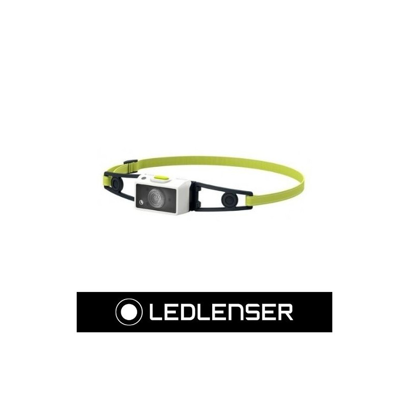 Linterna Frontal NEO1R Blanco y Lima 250Lm RECARGABLE LEDLENSER