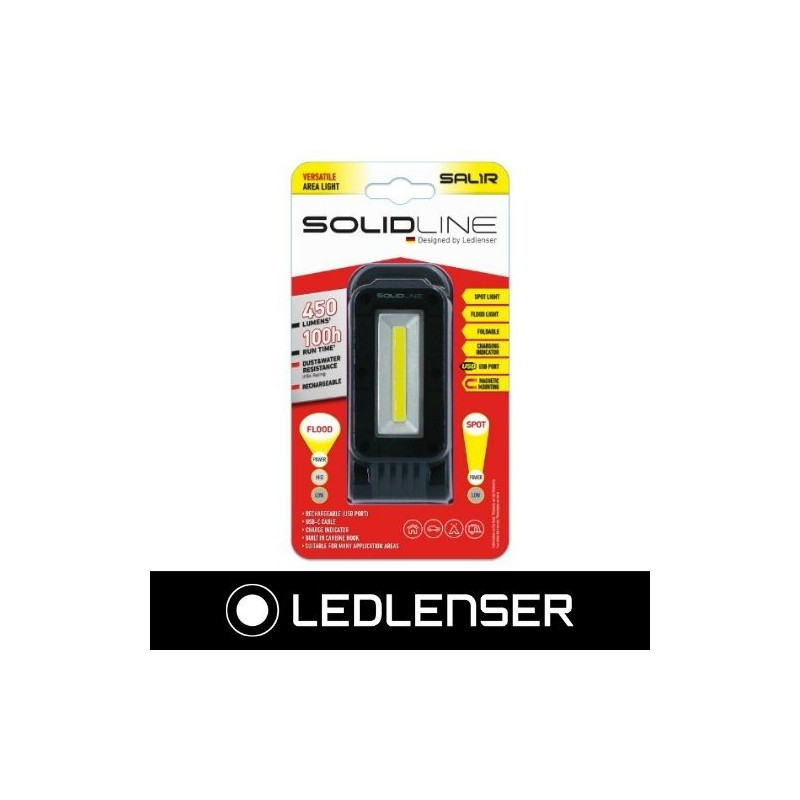 Linterna de trabajo SAL1R 450Lm SolidLine LEDLENSER
